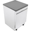 GE 24-inch Portable Dishwasher with Sanitize Option GPT225SGLWW - Floor Model