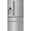 Frigidaire Professional 36 inch 21.8 cu Counter-Depth 4-Door French Door Fridge PRMC2285AF - Scratch & Dent