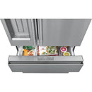 Frigidaire Professional 36 inch 21.8 cu Counter-Depth 4-Door French Door Fridge PRMC2285AF - Scratch & Dent