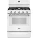 Maytag 30-inch Freestanding Gas Range with Convection Technology MFGS6030RW IMAGE 1
