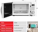 Galanz 0.7 cu Retro Countertop Microwave GLCMKZ07WER07 - Refurbished