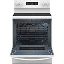 Whirlpool 30-inch Electric Range with Air Cooking Technology YWFES5730SW IMAGE 2