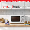 Galanz 0.7 cu Retro Countertop Microwave GLCMKZ07WER07 - Refurbished