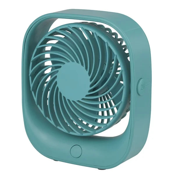 Mainstays Personal Rechargeable USB Portable Tabletop Fan FL-304CW - Refurbished
