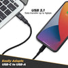 Scosche Strikeline® USB-A to USB-C® Adapter (2-Pack) 530ACA-2PKSP - Refurbished