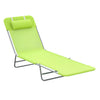 Outsunny Portable Reclining Outdoor Lounge Chair
