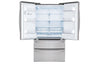 LG 36 inch 28 cu Smart 4-Door French Door Fridge LMXS28626S - Scratch & Dent