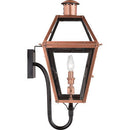 Quoizel Rue De Royal 2 Light 24 inch Aged Copper Outdoor Wall Lantern *no Light Bulb* RO8311AC - Pre-Loved