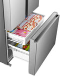 Hisense 36 inch 22.5 cu French Door Fridge RF225A3CSE - Scratch & Dent