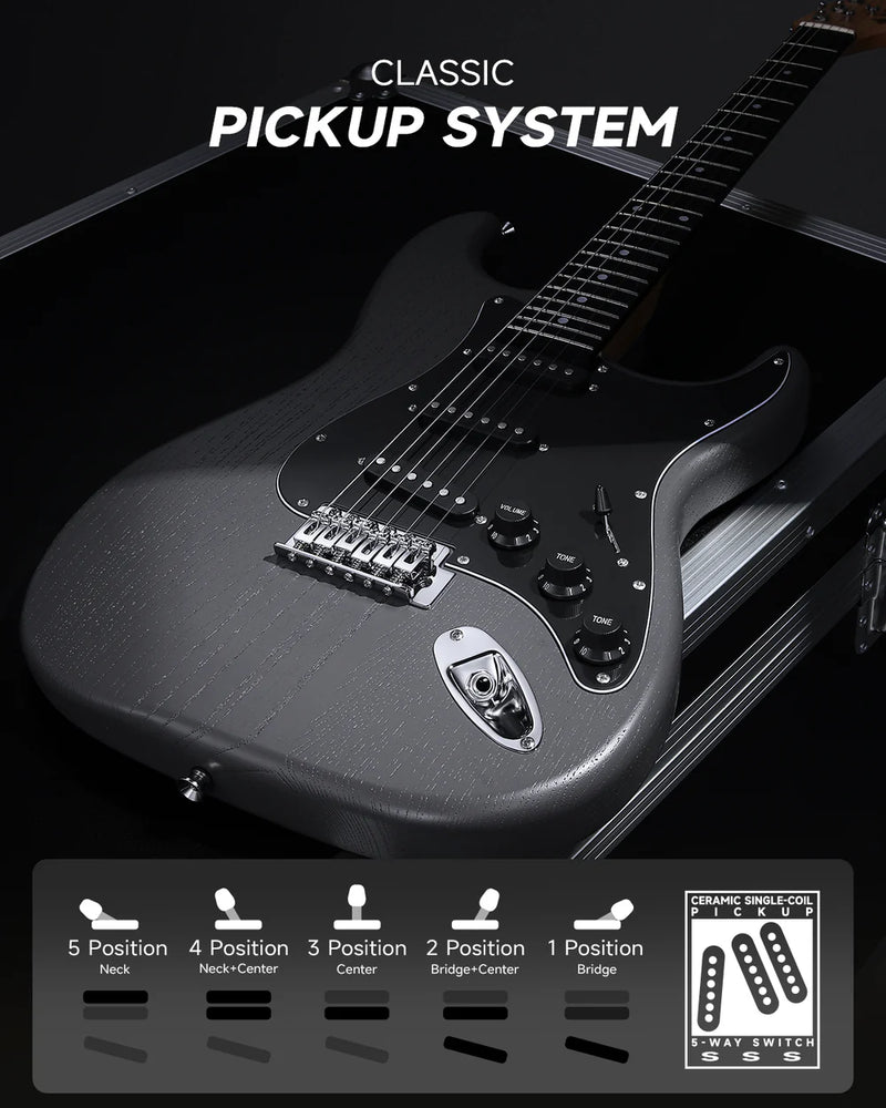 Donner DST-80 Electric Guitar Beginner Kit with Amp DST-80 - Refurbished