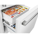 Hisense 31 inch 17 cu Counter-Depth Bottom Mount Fridge RB17A2CWE - Scratch & Dent