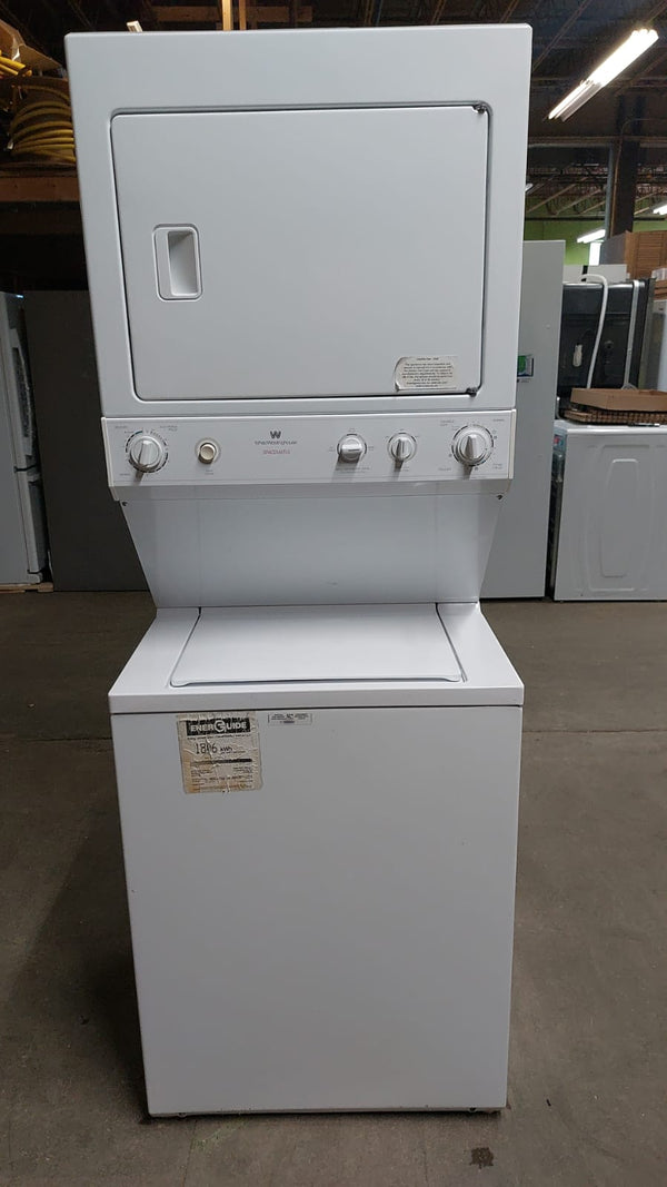 Used White Westinghouse 27" Electric Laundry Center