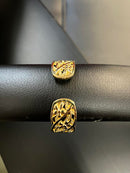 Montre vintage Accutime pour femme, couleur or, GWC1056L - Remis à neuf