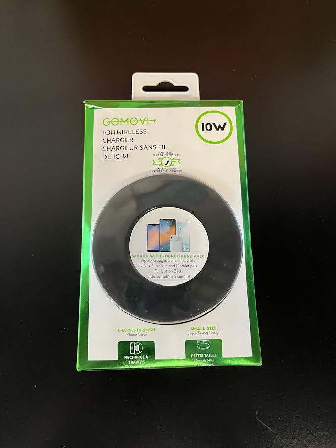 Gomovi by Vivitar 10w Wireless Charger MOV5011-BLK - Refurbished
