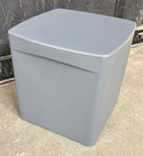 South Shore Dalya Square Outdoor Side Table in Dark Gray