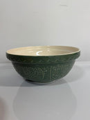 Ensemble de 3 bols à mélanger en faïence Mason Cash, motif forêt en relief, référence 2002.148/150/151 - Comme neuf