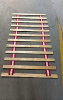 0.68" Standard Horizontal Mattress Support Wooden Bunkie Board/Slat