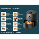 Mainstays 2.2 Quart Compact Air Fryer MS631000756422 - Refurbished