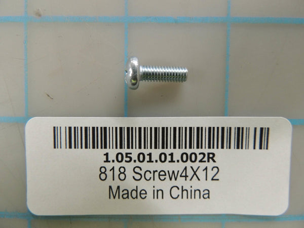 Danby 818 Screw 4x12 (DUF167A4)