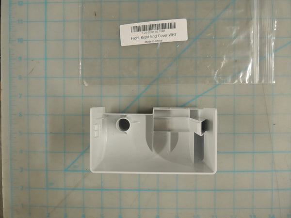 Danby White Front Right Hinge Cover (DAR170A2, DAR170A3, DUF167A2, DUF167A3, DUF167A4)