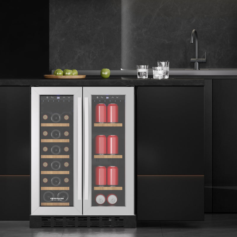 Frigidaire Gallery 24 inch Built in Dual Zone Beverage and Wine Cooler FGMIS500 - Scratch and Dent