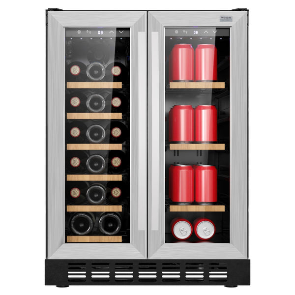 Frigidaire Gallery 24 inch Built in Dual Zone Beverage and Wine Cooler FGMIS500 - Scratch and Dent