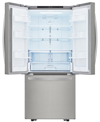 LG 30 inch 22 cu French Door Fridge LRFNS2200S - Scratch & Dent