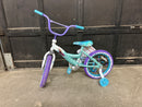 Huffy 16-inch Disney Frozen Bike with Training Wheels *No Tassels & 3D Handlebar Plaque*