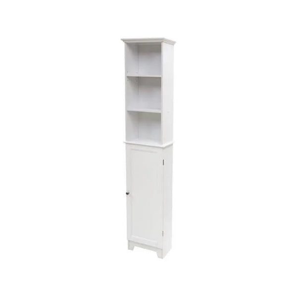 Redmon Shaker Style Tall Cabinet 5232WH - Like New (Slightly Damaged)