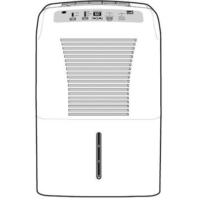 GE 70-pint Dehumidifier ADER70LR IMAGE 2