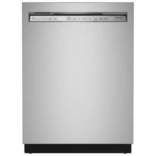 KitchenAid 24" 47 dBA Built-In Dishwasher KDFE104KPS - Scratch and Dent
