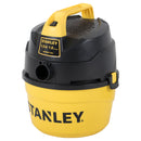 Stanley 1.5 Peak HP 1 Gallon Portable Poly Wet Dry Vacuum with Wall-Mount Bracket 8100101A - Refurbished