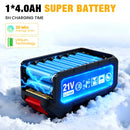 Advwin 15" 21v Cordless Electric Snow Shovel