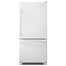 Amana 30 inch 18 cu Bottom Mount Fridge ABB1924BRW - Scratch and Dent