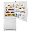 Amana 30 inch 18 cu Bottom Mount Fridge ABB1924BRW - Scratch and Dent