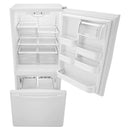 Amana 30 inch 18 cu Bottom Mount Fridge ABB1924BRW - Scratch and Dent