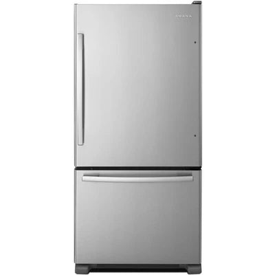 Amana 33 inch 22 cu Bottom Mount Fridge ABB2224BRM - Scratch and Dent