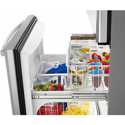 Amana 33 inch 22 cu Bottom Mount Fridge ABB2224BRM - Scratch and Dent