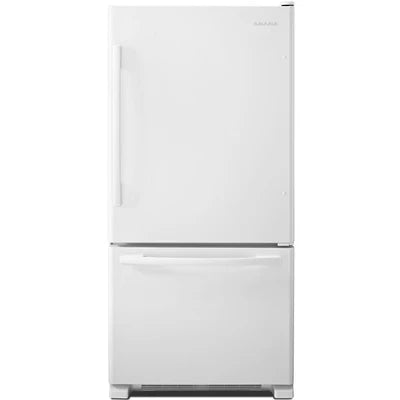 Amana 33 inch 22 cu Bottom Mount Fridge ABB2224BRW - Scratch and Dent