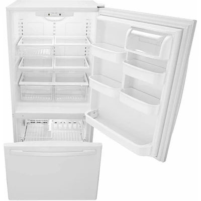 Amana 33 inch 22 cu Bottom Mount Fridge ABB2224BRW - Scratch and Dent