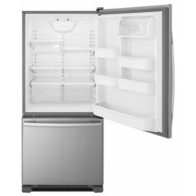 Amana 30 inch 18 cu Bottom Mount Fridge ABB1924BRM - Scratch and Dent