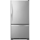 Whirlpool 33 inch 22 cu Bottom Mount Fridge WRB322DMBM - Scratch and Dent