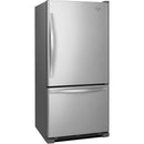 Whirlpool 33 inch 22 cu Bottom Mount Fridge WRB322DMBM - Scratch and Dent