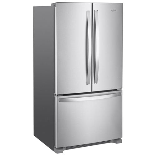 Whirlpool 36 inch 25 cu French Door Fridge WRFF3236RZ - Scratch and Dent