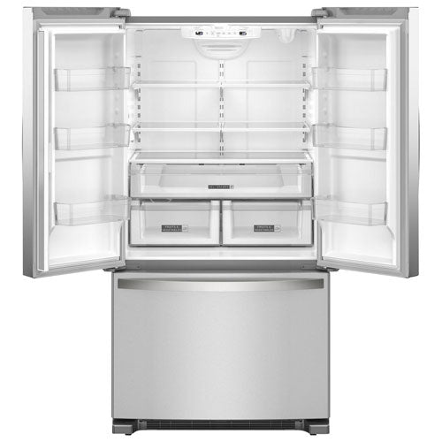 Whirlpool 36 inch 25 cu French Door Fridge WRFF3236RZ - Scratch and Dent