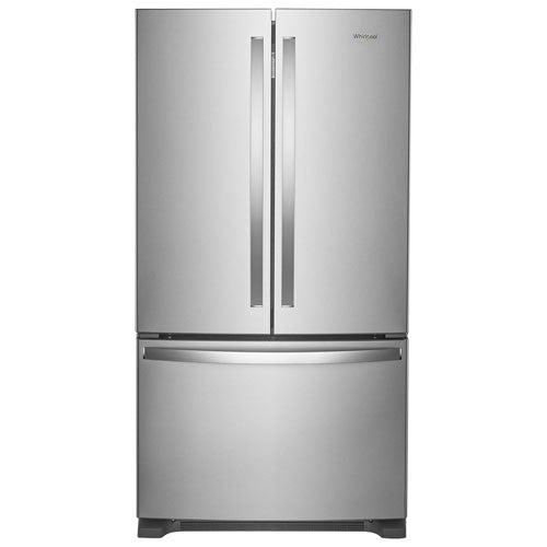 Whirlpool 36 inch 25 cu French Door Fridge WRFF3236RZ - Scratch and Dent