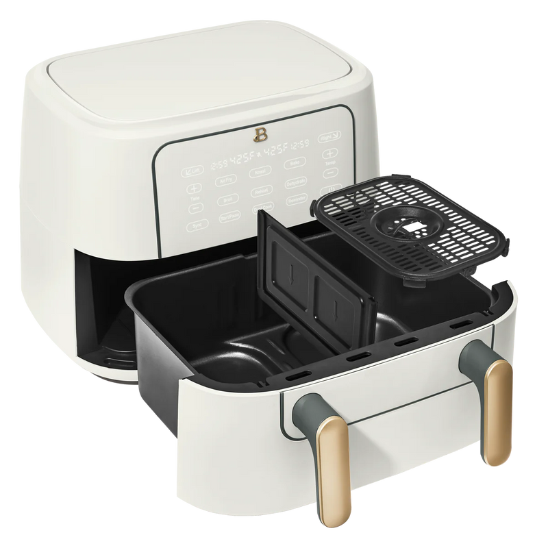Beautiful 9 qt TriZone Air Fryer by Drew Barrymore EK-90X20C - Refurbished