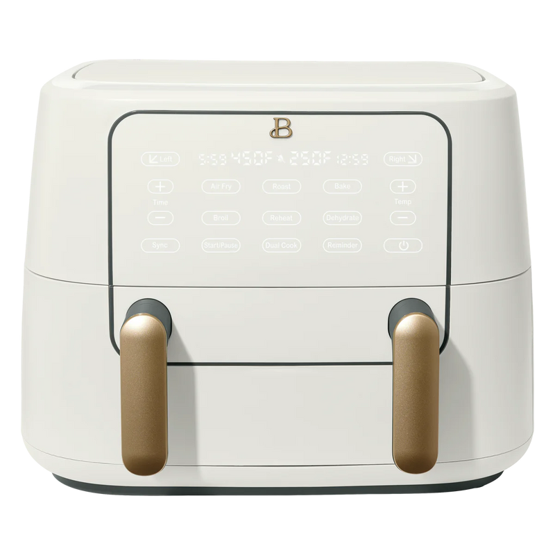 Beautiful 9 qt TriZone Air Fryer by Drew Barrymore EK-90X20C - Refurbished