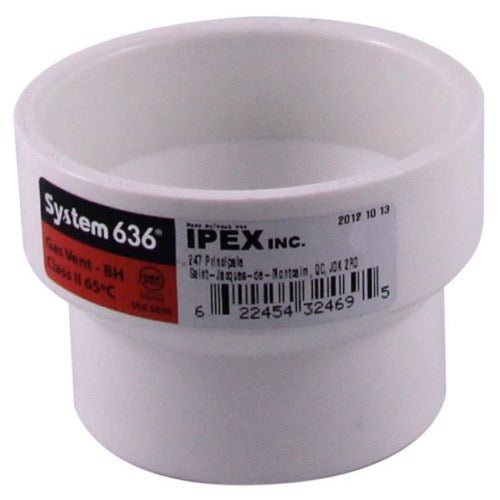 IPEX System 636 PVC 2" Hub X 1-1/2" Hub Increaser Coupling