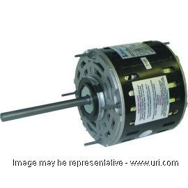 Blower duty motor, PSC, 5-5/8" diameter, 1/2 HP, 115 volt, 1075 RPM, REV, 1/2" shaft diameter
